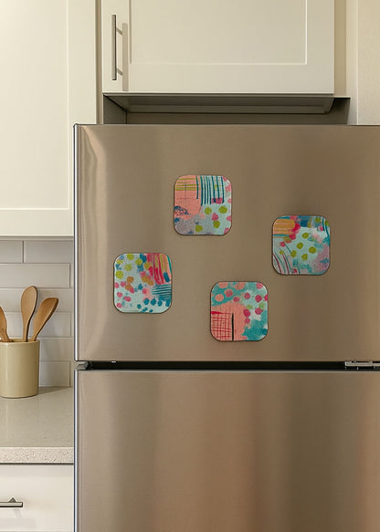 Colourful Graffiti Fridge Magnet