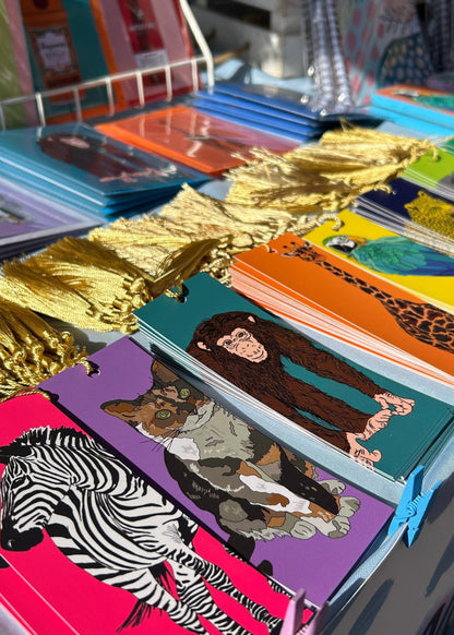 Animal Colourful Bookmark Pack