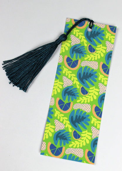 Bright Abstract Floral Bookmarks