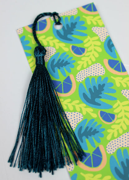 Bright Abstract Floral Bookmarks