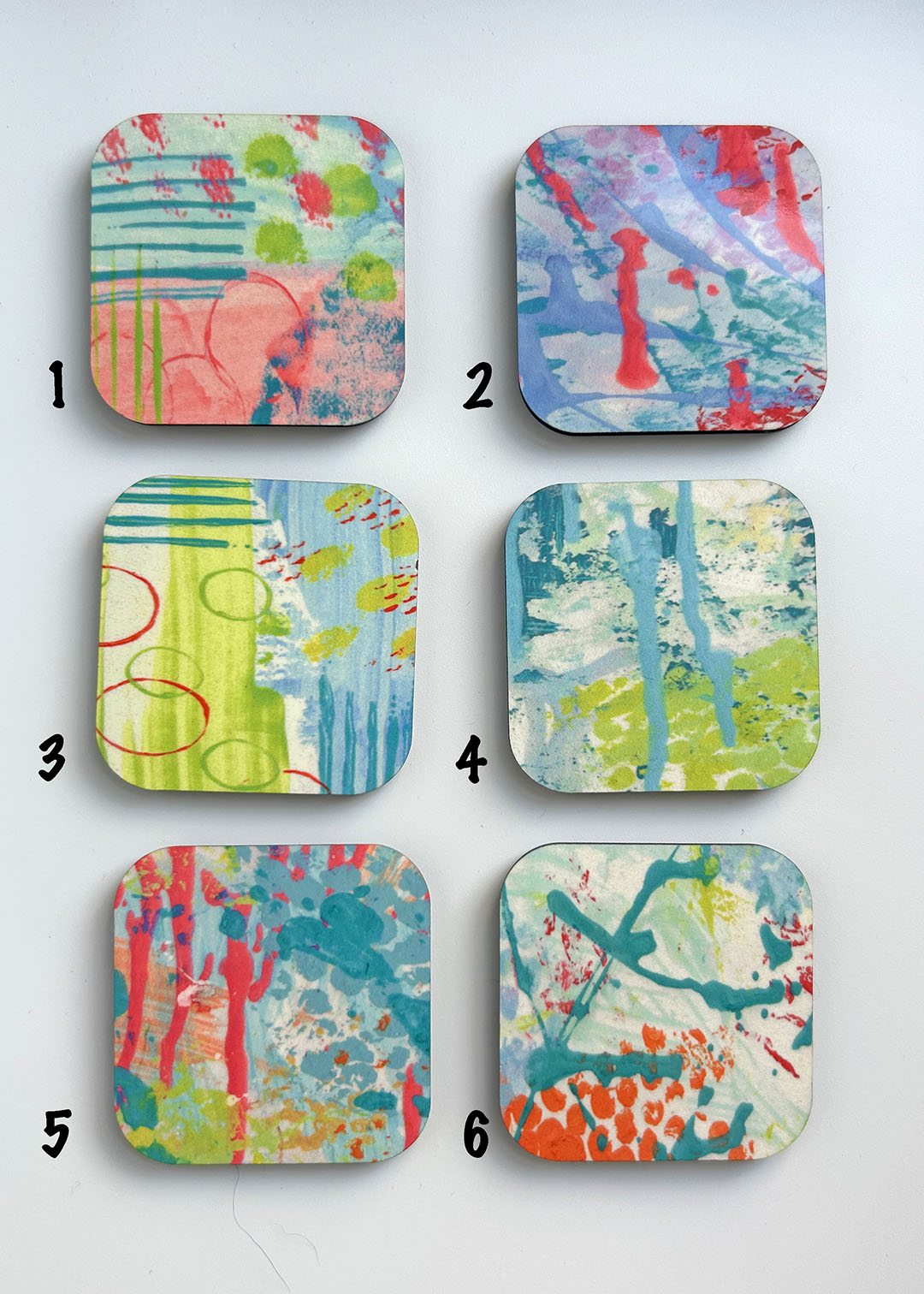 Colourful Graffiti Fridge Magnet