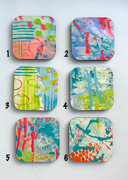 Colourful Graffiti Fridge Magnet