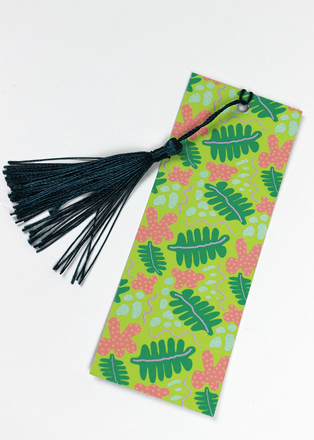 Bright Abstract Floral Bookmarks