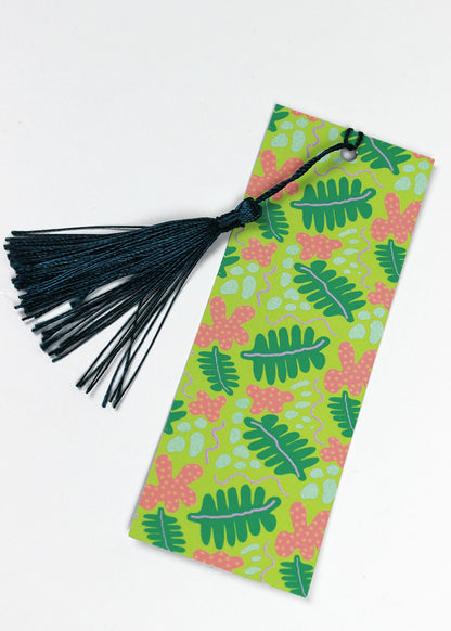 Bright Abstract Floral Bookmarks