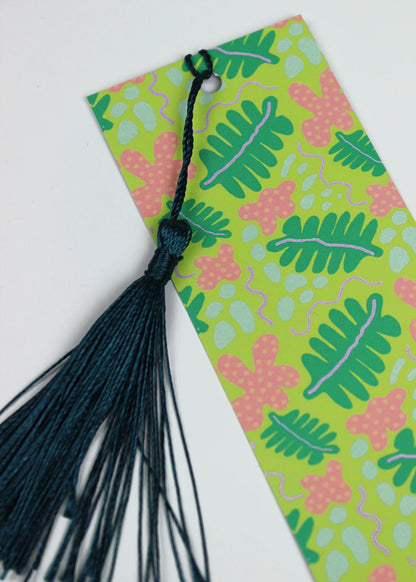 Bright Abstract Floral Bookmarks
